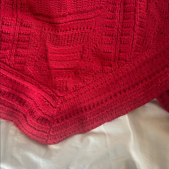 Style & Co. Women's Red Cardigan Sweater - Picture 14 of 16